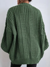 Cable Knit Button-Down Cardigan - Sun Imperial product photo 8
