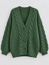 Cable Knit Button-Down Cardigan - Sun Imperial product photo 9