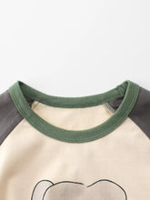 Children's Cartoon Elephant Round Neck T-Shirt - Sun Imperial product photo 2