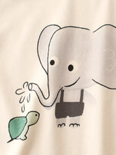 Children's Cartoon Elephant Round Neck T-Shirt - Sun Imperial product photo 3