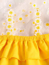 Children's Daisy Print Cami and Denim Shorts Set - Sun Imperial product photo 2