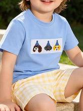 Children's Puppy Round Neck Tee and Shorts Set - Sun Imperial (photo 1)