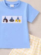 Children's Puppy Round Neck Tee and Shorts Set - Sun Imperial (photo 4)