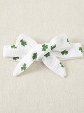 Children's Shamrock Print Ruffle Set with Headband - Sun Imperial product photo 5