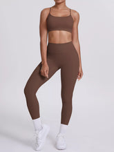 Criss-Cross Back Cami and Leggings Set - Sun Imperial product photo 11