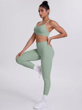 Criss-Cross Back Cami and Leggings Set - Sun Imperial product photo 3
