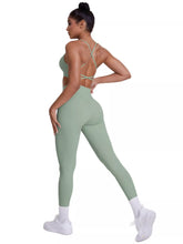 Criss-Cross Back Cami and Leggings Set - Sun Imperial product photo 6