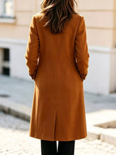 Double-Breasted Lapel Collar Coat - Sun Imperial product photo 11