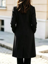 Double-Breasted Lapel Collar Coat - Sun Imperial product photo 8