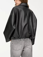 Faux Leather Zip-Up Moto Jacket - Sun Imperial product photo 2