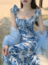 Floral Print Tie-Strap Midi Dress - Sun Imperial product photo 1