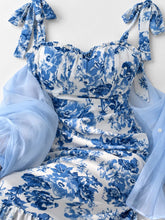 Floral Print Tie-Strap Midi Dress - Sun Imperial product photo 5