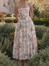 Floral Spaghetti Straps Midi Dress - Sun Imperial product photo 28
