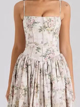 Floral Spaghetti Straps Midi Dress - Sun Imperial product photo 48