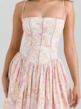 Floral Spaghetti Straps Midi Dress - Sun Imperial product photo 53