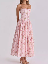 Floral Spaghetti Straps Midi Dress - Sun Imperial product photo 55