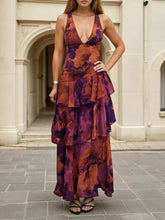 Floral V-Neck Tiered Maxi Dress - Sun Imperial product image 1