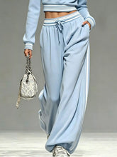 Full Size Half Zip Cropped Top and Pants Set Plus Size - Sun Imperial product photo 3