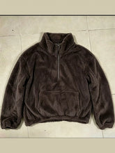 Full Size Sherpa Quarter-Zip Turtleneck Sweatshirt Plus Size - Sun Imperial product photo 29