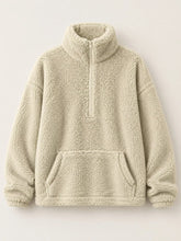 Full Size Sherpa Quarter-Zip Turtleneck Sweatshirt Plus Size - Sun Imperial product photo 34