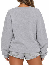 Full Size Solid Color Long Sleeve Sweatshirt Plus Size - Sun Imperial product photo 13