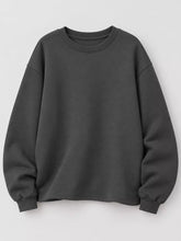 Full Size Solid Color Long Sleeve Sweatshirt Plus Size - Sun Imperial product photo 19