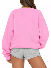 Full Size Solid Color Long Sleeve Sweatshirt Plus Size - Sun Imperial product photo 27