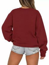 Full Size Solid Color Long Sleeve Sweatshirt Plus Size - Sun Imperial product photo 30