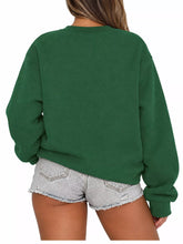 Full Size Solid Color Long Sleeve Sweatshirt Plus Size - Sun Imperial product photo 39