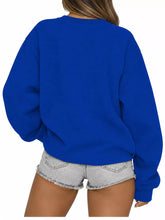 Full Size Solid Color Long Sleeve Sweatshirt Plus Size - Sun Imperial product photo 42