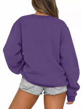 Full Size Solid Color Long Sleeve Sweatshirt Plus Size - Sun Imperial product photo 47