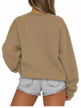 Full Size Solid Color Long Sleeve Sweatshirt Plus Size - Sun Imperial product photo 50