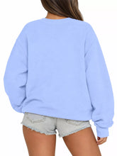 Full Size Solid Color Long Sleeve Sweatshirt Plus Size - Sun Imperial product photo 53