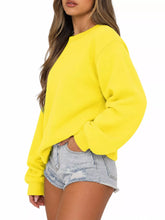 Full Size Solid Color Long Sleeve Sweatshirt Plus Size - Sun Imperial product photo 59