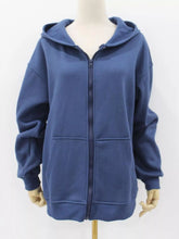 Full Size Zip-Up Dropped Shoulder Hoodie Plus Size - Sun Imperial product photo 15