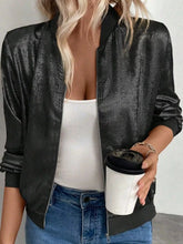 Full Size Zip Up Long Sleeve Jacket Plus Size - Sun Imperial product photo 10