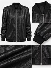 Full Size Zip Up Long Sleeve Jacket Plus Size - Sun Imperial product photo 14