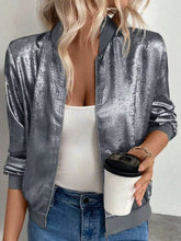 Full Size Zip Up Long Sleeve Jacket Plus Size - Sun Imperial product photo 18