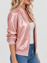 Full Size Zip Up Long Sleeve Jacket Plus Size - Sun Imperial product photo 22