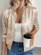Full Size Zip Up Long Sleeve Jacket Plus Size - Sun Imperial product photo 26