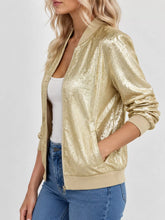 Full Size Zip Up Long Sleeve Jacket Plus Size - Sun Imperial product photo 2