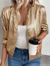 Full Size Zip Up Long Sleeve Jacket Plus Size - Sun Imperial product photo 32