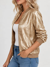 Full Size Zip Up Long Sleeve Jacket Plus Size - Sun Imperial product photo 33