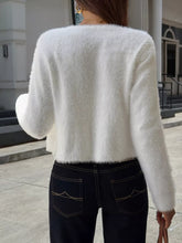 Fuzzy Knit Button-Down Cardigan - Sun Imperial product photo 5
