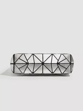 Geometric Metallic Crossbody Bag with Chain Strap - Sun Imperial product photo 5
