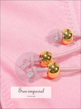 Gold-Tone Bead Triangle Bikini Set - Sun Imperial product photo 6