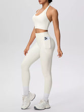 Halter Crop Top and High-Waisted Leggings Set - Sun Imperial product photo 18