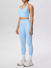 Halter Crop Top and High-Waisted Leggings Set - Sun Imperial product photo 24