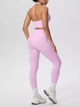 Halter Crop Top and High-Waisted Leggings Set - Sun Imperial product photo 32