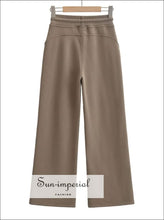 High-Waist Drawstring Sweatpants - Sun Imperial product photo 3